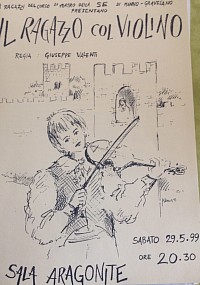 Locandina ragazzo col violino